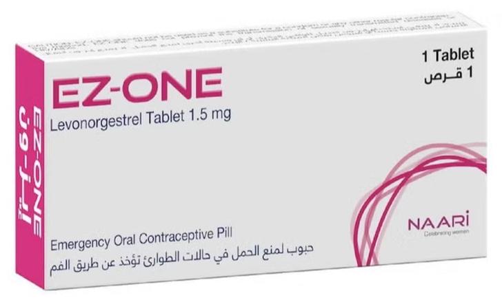 Ez-one Levonorgestrel 1.5 Mg Tablet 1`S