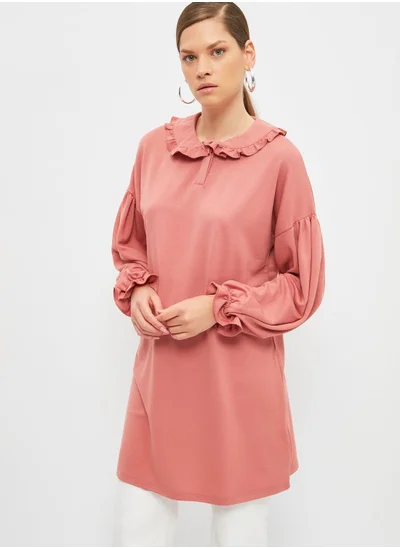 trendyol Flute Sleeve Knitted Tunic
