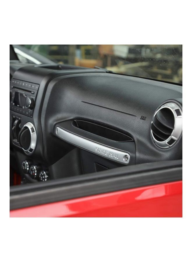 NIBEMINENT For 2011-2018 Jeep Wrangler JK Passenger Storage Tray Organizer Grab Handle Accessory Box Interior Accessories - Image 5