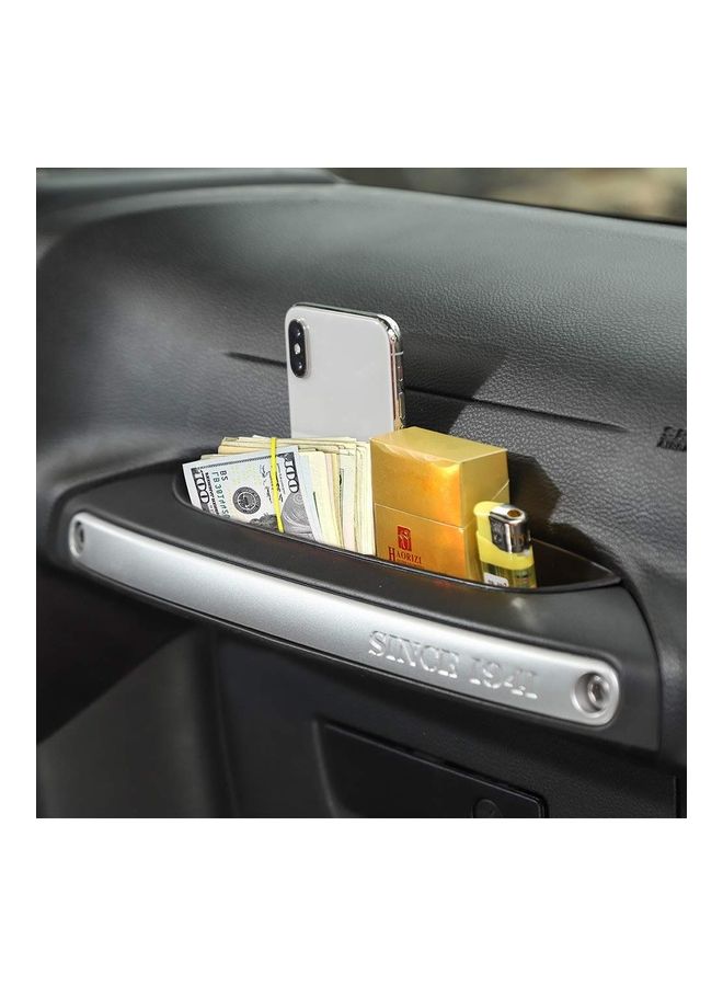 NIBEMINENT For 2011-2018 Jeep Wrangler JK Passenger Storage Tray Organizer Grab Handle Accessory Box Interior Accessories - Image 3