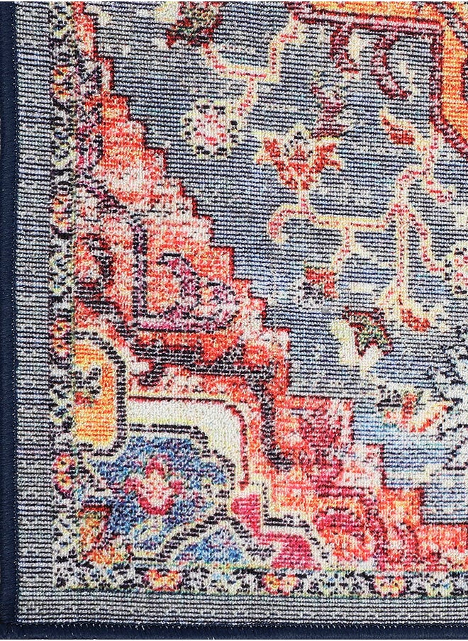 Multi Printed Vintage Persian Carpet Rug Runner for Bedroom/Living Area/Home with Anti Slip Backing, 121 X 182 Cm - https://f.nooncdn.com/p/pzsku/ZBFB8CB88C70365531A31Z/45/_/1739731890/ffce849c-c41f-4bcb-ae9c-7454f13dce17.jpg?width=original