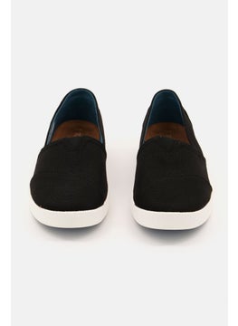 TOMS Women Coated Canvas Avalon Fashion Flats, Black  - Image 4