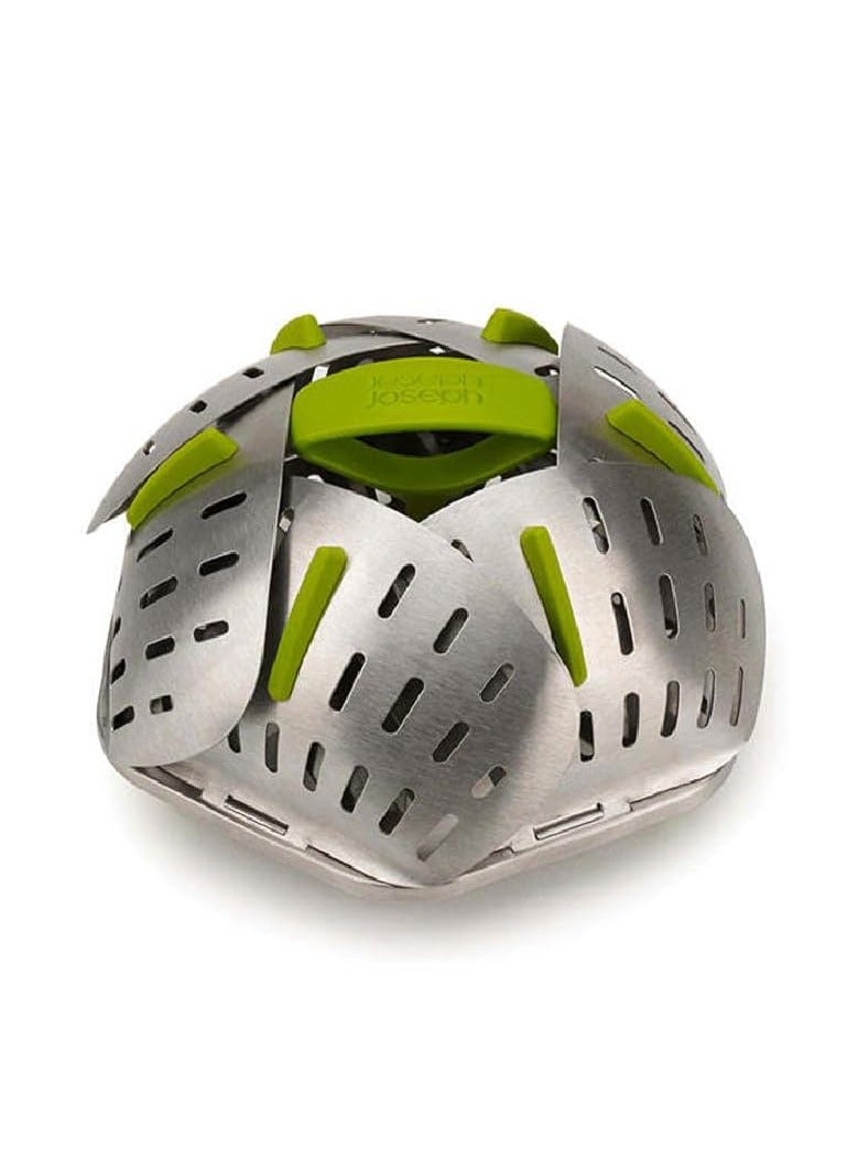 Joseph Joseph سلة بخار قابلة للطي من الفولاذ المقاوم للصدأ بلوم، مقاس واحد 45033 - Image 1