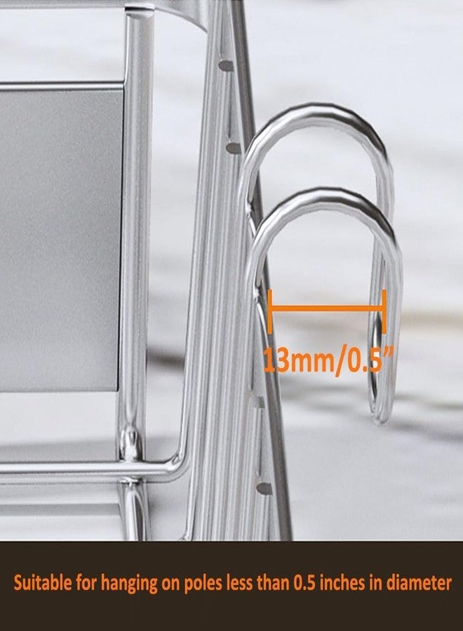 MINGFANITY Sturdy 304 Stainless Steel Utensil Drying Rack Basket, Utensil Drying Rack, Basket Holder with Hooks, Rust Proof, No Drilling - Image 4