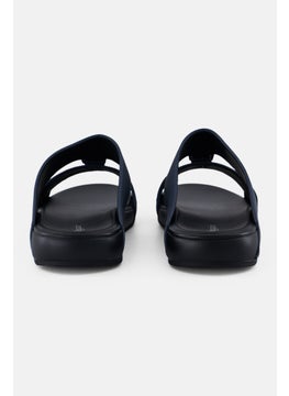 Algspar Men Slip On Arabic Sandals, Navy  - Image 4