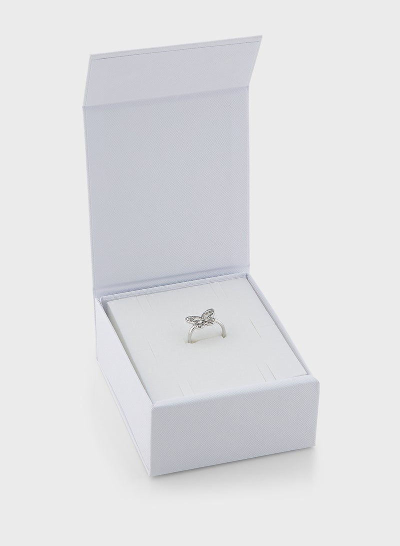 GUESS 16MM BUTTERFLY RING - Image 5