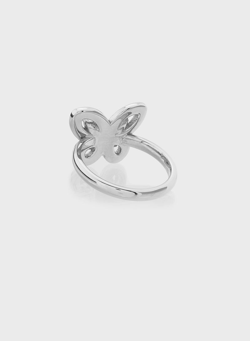 GUESS 16MM BUTTERFLY RING - Image 3