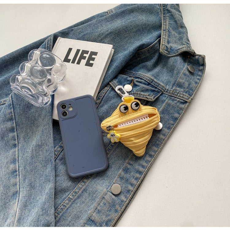Mini Monster Zipper Clutch Bag - Image 3