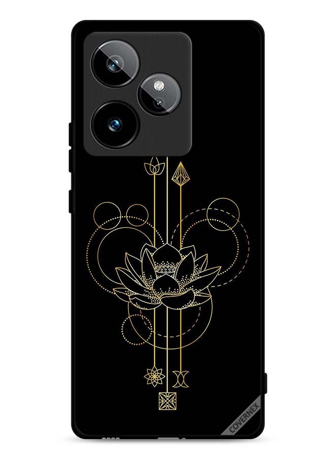 Covernex Realme GT 7T 5G Protective Case Cover Modern Flower Art