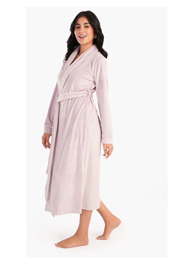 Carina Velvet Shawl Collar Robe  - Image 2