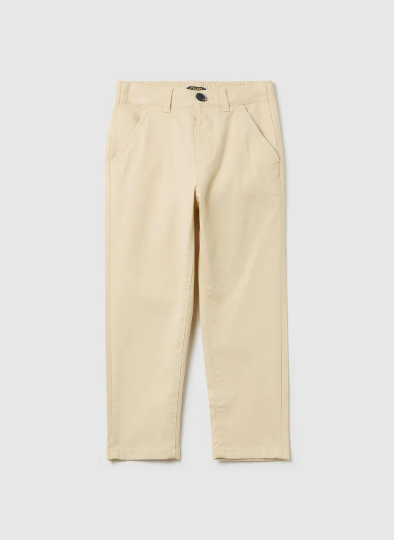 او في اس Chino Trousers With Pockets