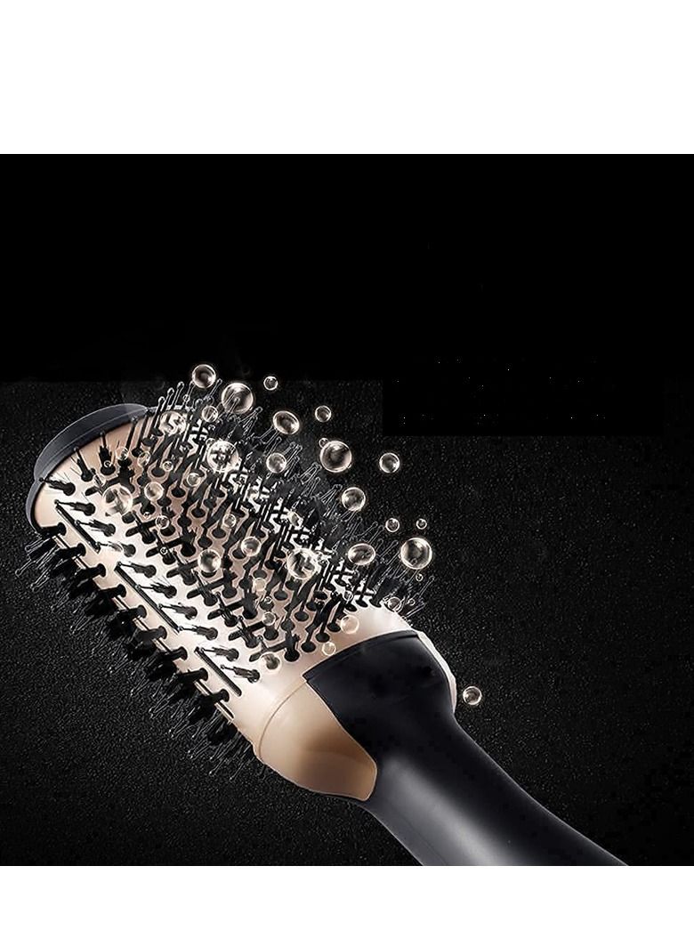 Hot Air Brush,Hair Dryer Brush, Professional Hair Dryer & Volumizer 3 in 1 Upgrade Anti-Scald Negative Ionic Technology Hair Straightener Brush,Salon Negative Ion Ceramic Electric Blow Dryer - Image 3