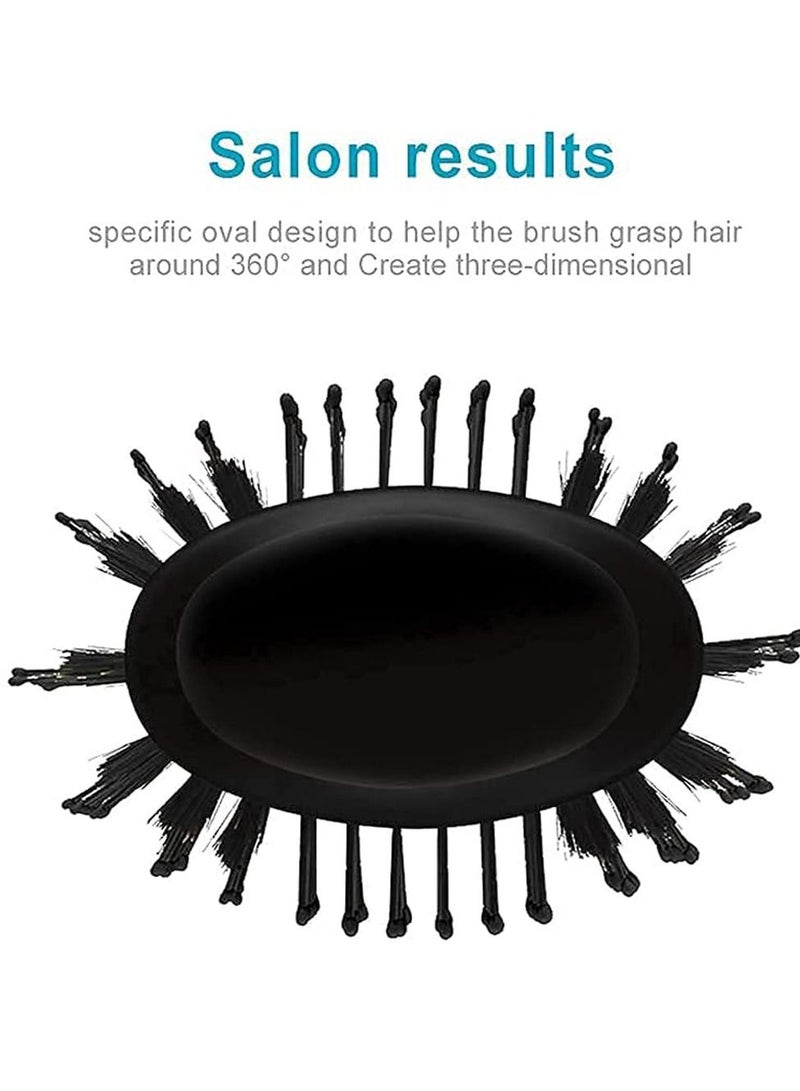 Hot Air Brush,Hair Dryer Brush, Professional Hair Dryer & Volumizer 3 in 1 Upgrade Anti-Scald Negative Ionic Technology Hair Straightener Brush,Salon Negative Ion Ceramic Electric Blow Dryer - Image 4