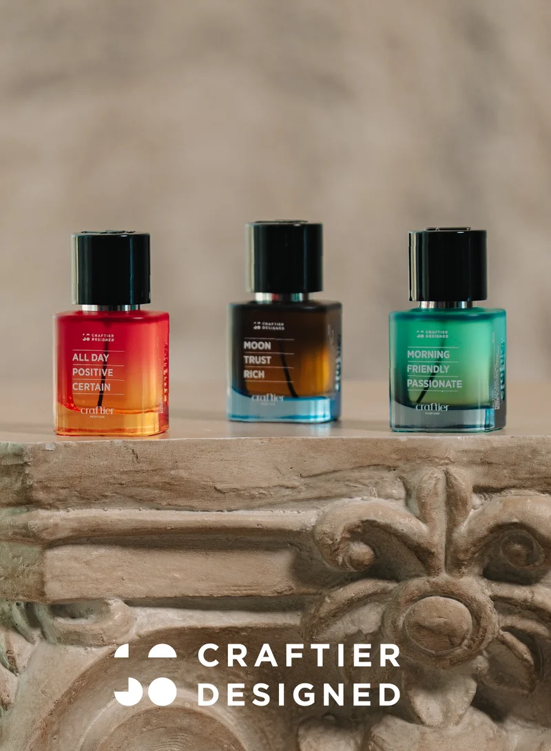 Craftier Perfume All Day Positive Certain Craftier Designed ALL DAY POSITIVE CERTAIN Eau De Parfum For Women - 50ml, Long Lasting Floral Fresh Perfume, Longevity Upto 24 Hours, Premium Women's Fragrance For Summer for Women | Best Price UAE