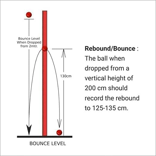 نيفيا كرات كريكيت ثقيلة الوزن – عبوة 6، كرات متينة للتدريب والممارسة - Image 5