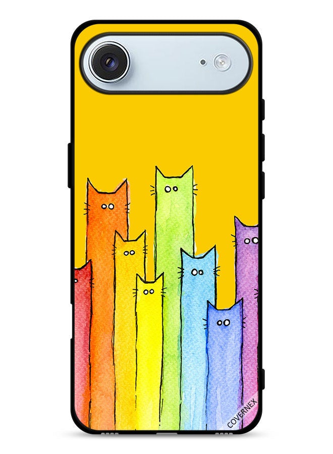 Covernex Apple iPhone Air Protective Case Cover Cat Puppet Art - Image 1