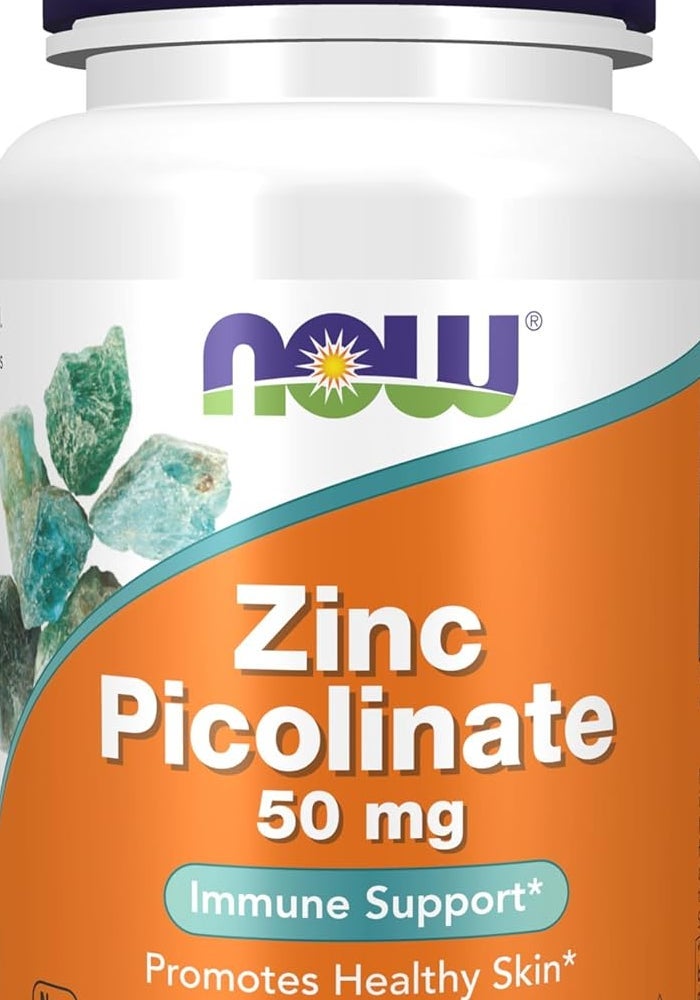 Now Foods Zinc Picolinate, 50 mg - Image 1