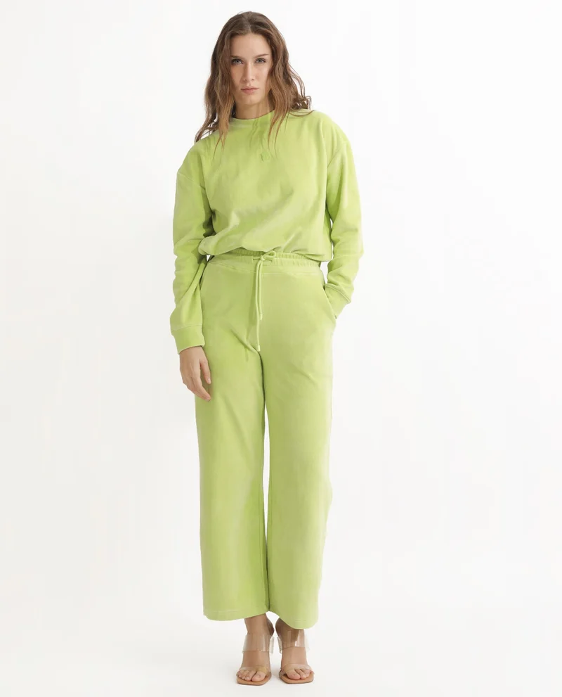 ريريزم Women's Relaxed Comfort Wide Leg Sweatpants
