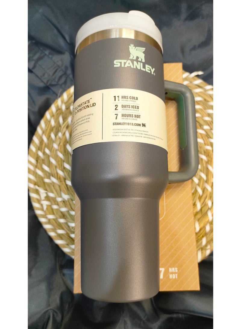 ستانلي مج ستانلي كوينشر ستانلس استيل مع الماصه 1200 (رصاصي عصري ) - Image 3