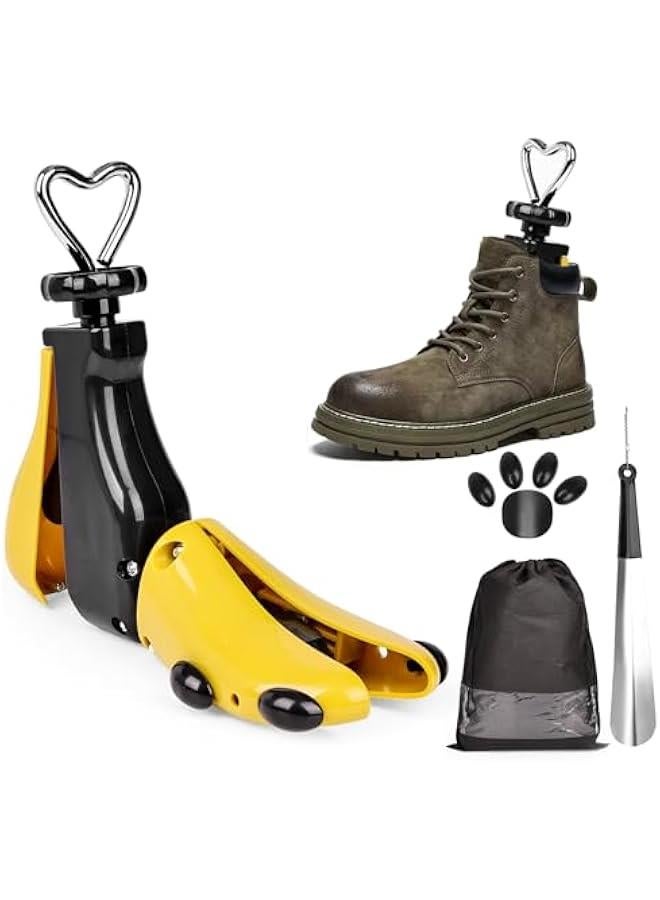 Shoe Stretcher for Men and Women - Shoe Widths for Too Tight Shoes Adjustable Width and Length Shoe Stretcher Shoe Expander Shoe Width in Two Sizes Suitable for Shoe Size 36-48 - Image 1