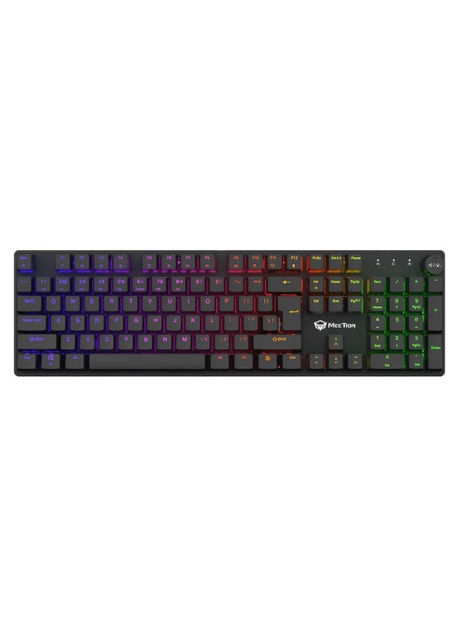 Meetion RGB Mechanical Gaming Keyboard – Red Switch, USB Type-C - Image 2