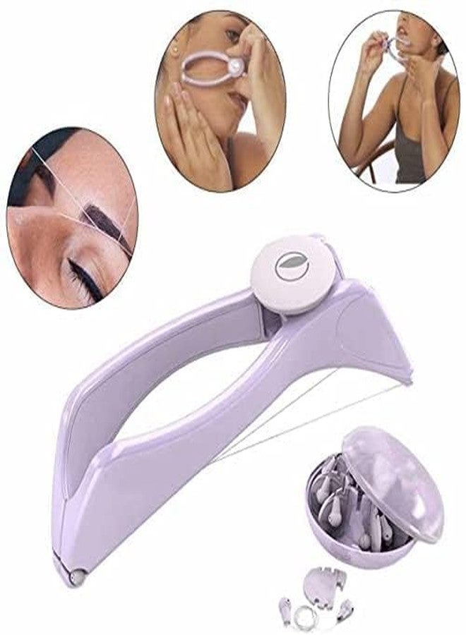 kddigz Eyebrow & Facial Hair Threading Tool for Women | Face & Body Hair Removal Kit with Tweezers for Smooth Skin at Home (Multicolor) - Image 4
