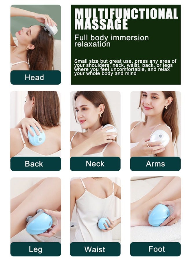 Super ZYouth Electric Scalp Massager Rechargeable Portable Head Massager With 96 Kneading Nodes Multifunctional Head Scratcher for Deep Cleansing Relief Hair Growth Stress Relax  - Image 4