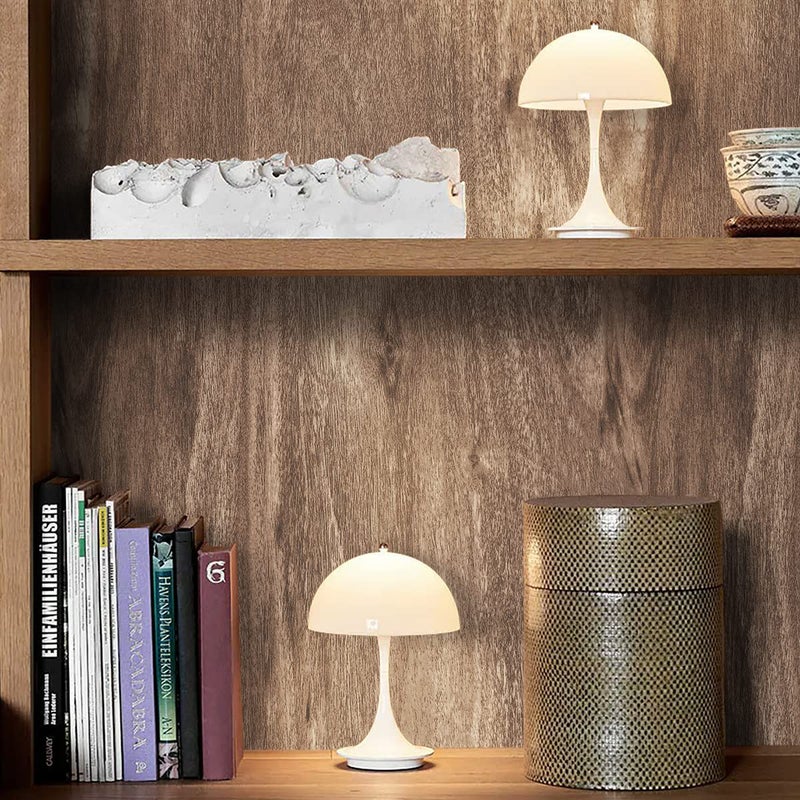 Erfoni Wood Contact Paper Faux Wood Peel and Stick Wallpaper 17.7inch x 394inch Brown Wallpaper Peel and Stick Wood Vinyl Wrap for Countertop Wood Grain Contact Paper Brown Self Adhesive Wall Paper - Image 5