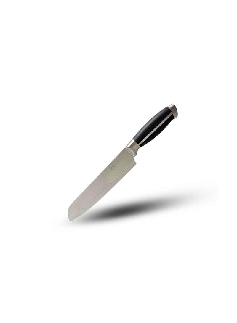 Santoku Knife Stainless Steel with Metal Handle-33cm - Image 1
