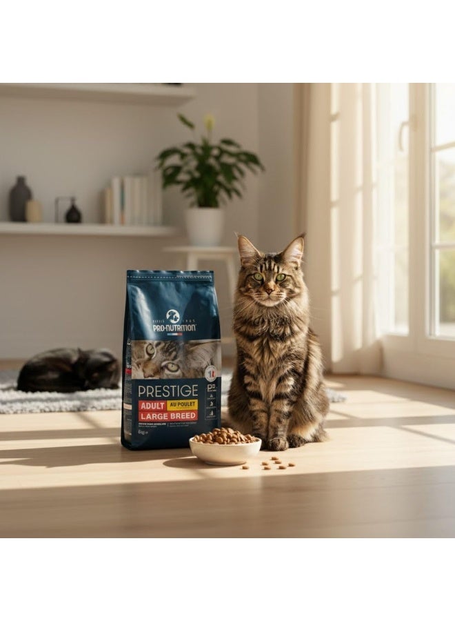 Pro nutrition Prestige Cat Adult Large Breed With Chicken 2Kg - Image 3