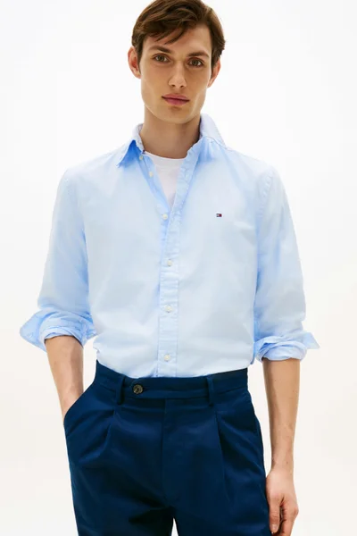 TOMMY HILFIGER TH Flex Regular Fit Poplin Shirt