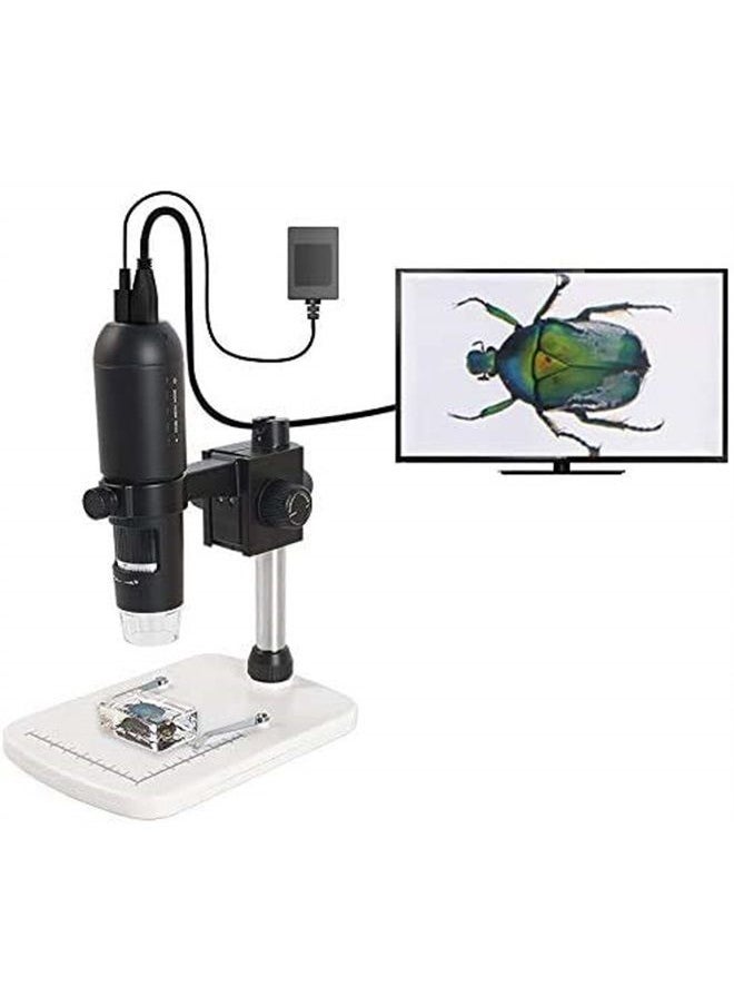 Mustcam - 1080P Full HD Digital Microscope, HDMI Microscope, 10x-220x Magnification, to Any Monitor/TV with HDMI-in, Photo Capture, Micro-SD Storage, PC Supported - Image 1