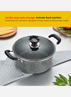 Sharpdo 3 Pieces Non-Stick Cooking Pan Frying Pan Gift Pot Set  - Image 5