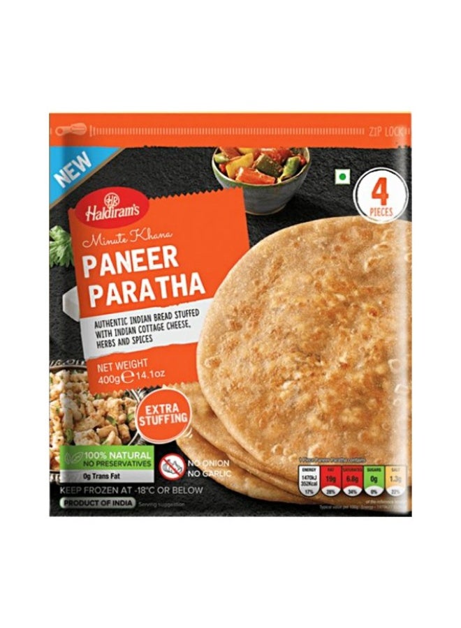 Paneer Paratha 400g - 4 Pieces