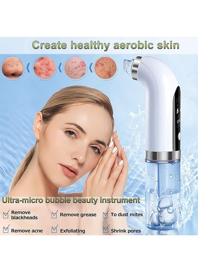 Super Micro Bubblebeauty Instrument, Blackhead Remover Pore Vacuum Cleaner, Comedo Removal Suction Beauty Device, Facial Pore Cleaner with 6 Suction Powers, for Deep Cleansing and Exfoliation - https://f.nooncdn.com/p/pzsku/ZBFBA87B0F4A03C6BC0AFZ/45/1746397477/3f19454e-4773-4265-9f68-9248413478af.jpg?width=original