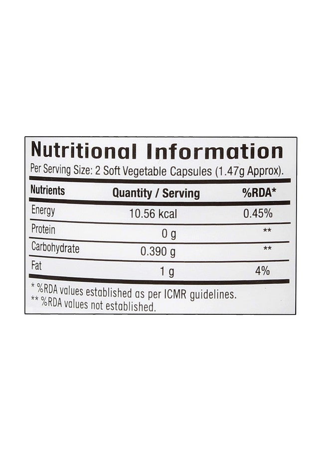 GNC Flax Seed Oil Vegetarian Omega 3s | 180 Capsules | Supports Good Memory | Protects Vision | Relieves Stiffness & Joint Discomfort | Cold-Pressed & Unrefined | USA Formulated - Image 4
