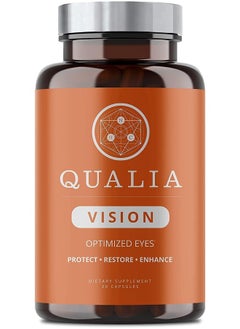 NEUROHACKER COLLECTIVE Qualia Vision Eye Vitamins Supplement Optimized Eyes Support Protect Bilberry 20 Count  - Image 1