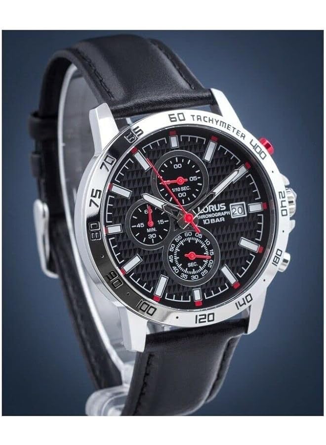 LORUS Sport Man Mens Analog Quartz Watch With Leather Bracelet Rm309Gx9 - Image 2