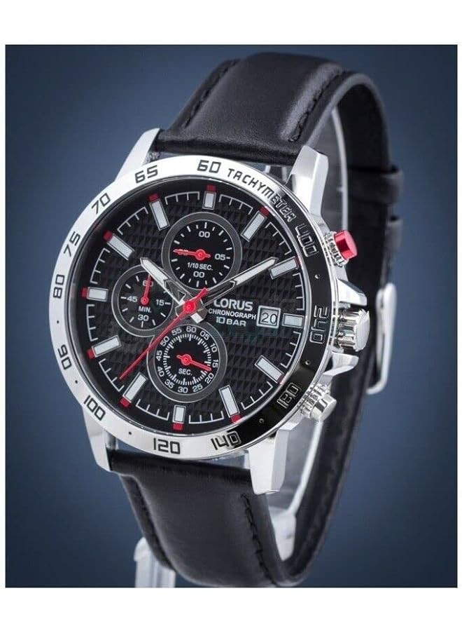 LORUS Sport Man Mens Analog Quartz Watch With Leather Bracelet Rm309Gx9 - Image 3