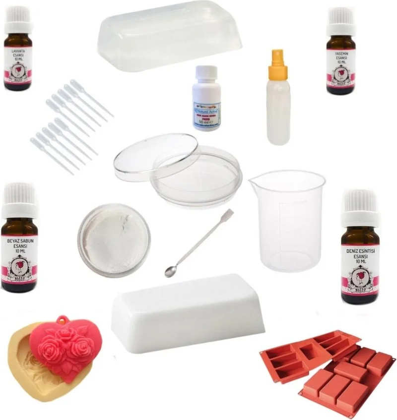 Hobs Boutique Soap Making Training Set with Materials