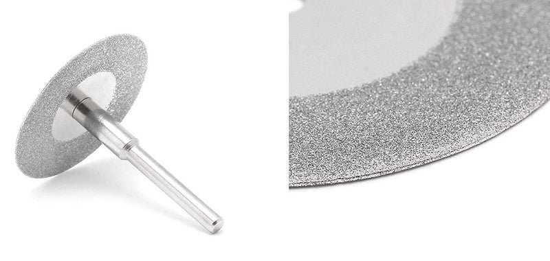 DIY Crafts 30mm Diamonte Cutting Discs Drill Bit Shank For Rotary Tool Blade DIY Works Support 30mm MiniSmall Cutting Pack Of 5 Pcs30mm 30mm Silver Colour Multi Utility - Image 5