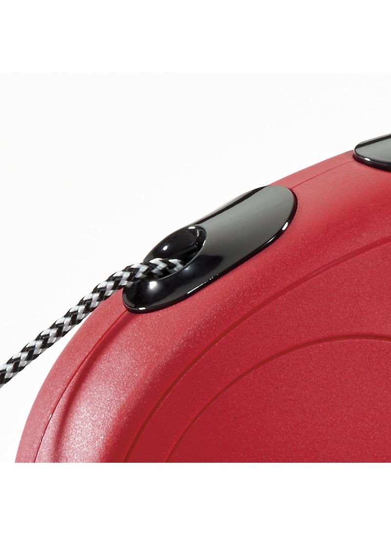 Flexi FLEXI New Classic Cord Retractable Dog Leash for Small Dogs up to 26 lbs  26 ft Red  TangleFree Pet Walking Leash with OneHanded Brake Pause Lock  German Quality Product  - Image 3