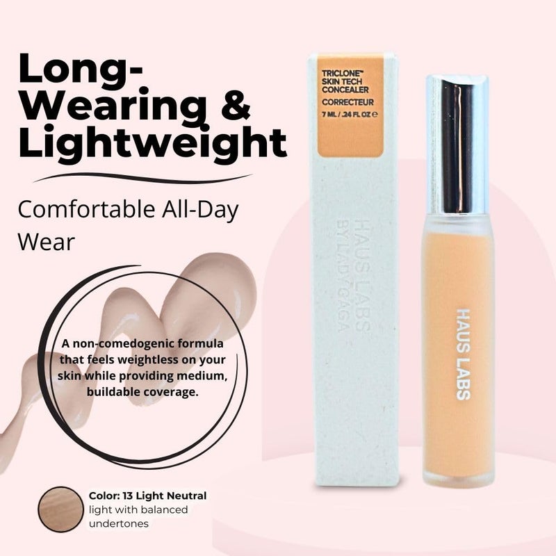 Haus Laboratories هاوس لابز من ليدي غاغا خافي العيوب المرطب + المضاد للانتفاخ بتقنية تريكلون مع الأرنكا المخمرة 13 خفيف محايد - Image 2