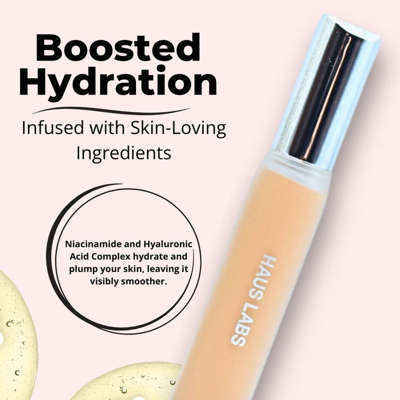 Haus Laboratories هاوس لابز من ليدي غاغا خافي العيوب المرطب + المضاد للانتفاخ بتقنية تريكلون مع الأرنكا المخمرة 13 خفيف محايد - Image 5