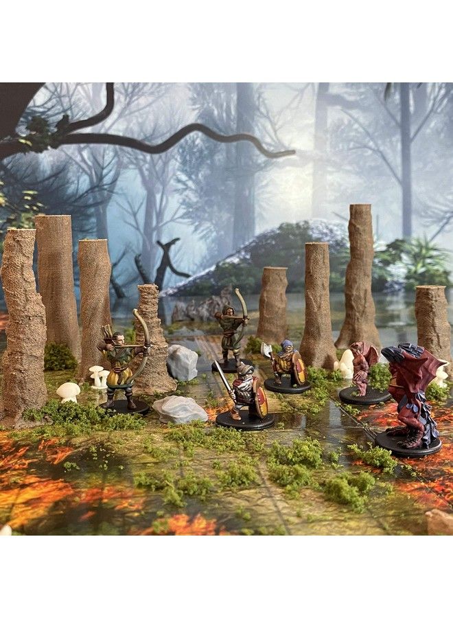 Extruded Gaming Rosewood Trees Set 1 - Image 4