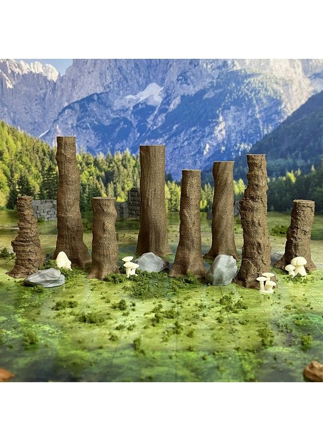 Extruded Gaming Rosewood Trees Set 1 - Image 3