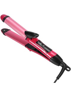 yuyte Harmless Hair Straightener Flat Iron Straightener Fast HeatUp Hair Flat Iron Straightener For Hair For Dryers  Accessories Red 