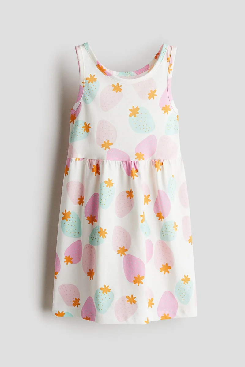 H&M Patterned cotton dress