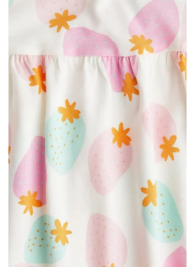 اتش اند ام Patterned cotton dress