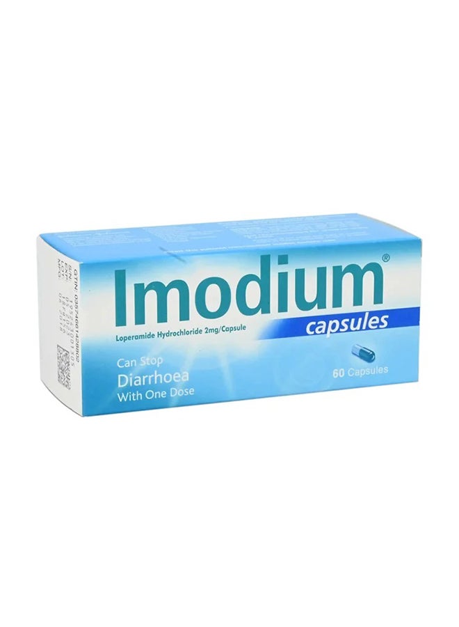 Janssen كبسولات إيموديوم 2 ملغ 60 حبة